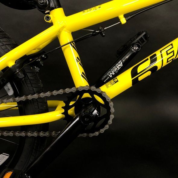 Купити Велосипед 20.0 Eastern BMX LOWDOWN 20 yellow/chrome з доставкою по Україні