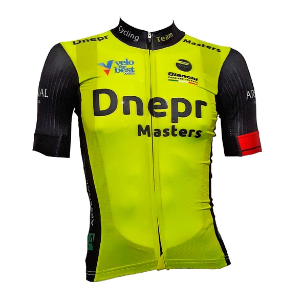 Веломайка Dnepr Master Cycling 2019 Billi Carbon жовтий/чорний