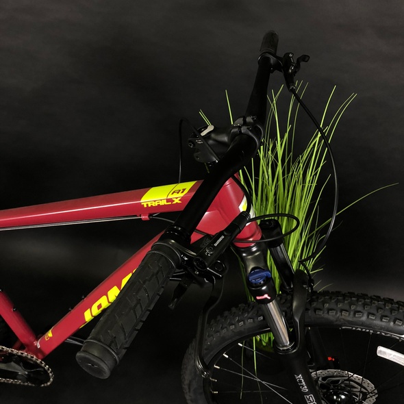 Купити Велосипед гірський 27,5" Jamis Trail X A1 19", малиново-жовтий з доставкою по Україні