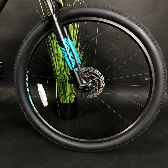 Купить Велосипед горный 27,5" Haro Double Peak Comp S", черный с голубым 2021 с доставкой по Украине