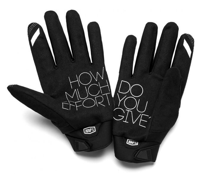 Зимові рукавички RIDE 100% BRISKER Cold Weather (Fluo Orange), M (9)
