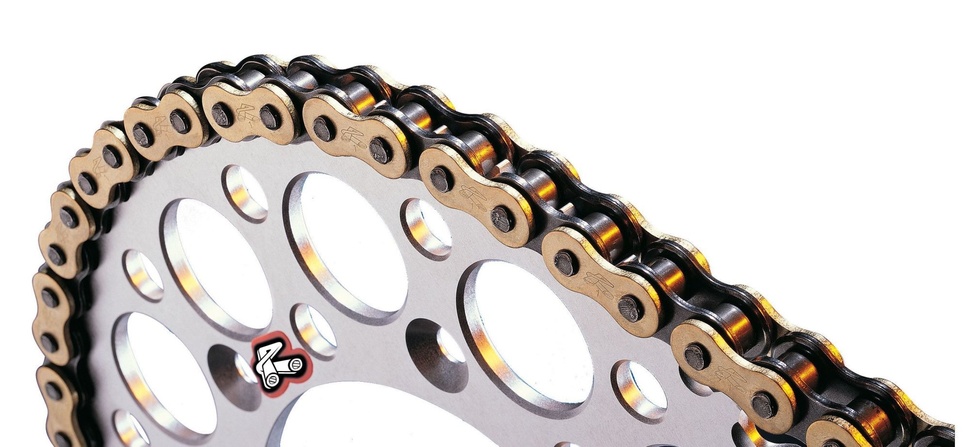 Цегла Renthal R1 Works Chain 428 (Gold), 428-128L / No Seal