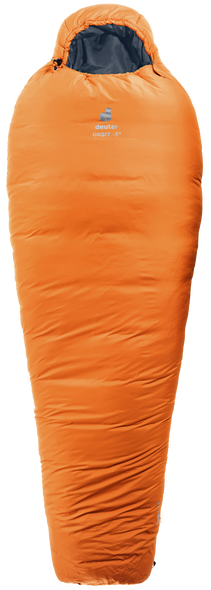 Спальний мішок Deuter Orbit -5° L колір 9314 mandarine-ink лівий