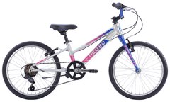 Купити Велосипед 20" Apollo NEO 6s girls Brushed Alloy / Navy Blue / Pink Fade з доставкою по Україні