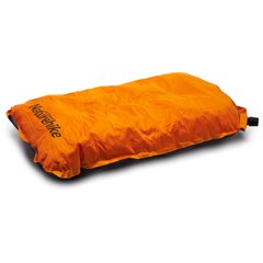 Подушка самонадувна Naturehike Sponge automatic NH17A001-L, помаранчевий