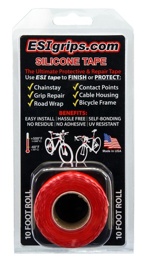 Купити Силиконовая лента ESI Silicon Tape 10' (3,05м) Roll Red, красная з доставкою по Україні