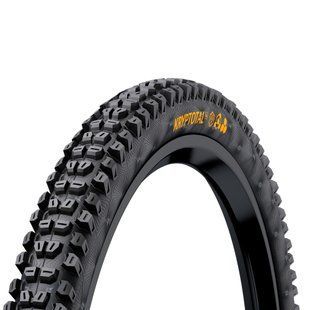 Купити Покришка безкамерна Continental Kryptotal-R Downhill SuperSoft 29 x 2.40 чорна складна skin з доставкою по Україні