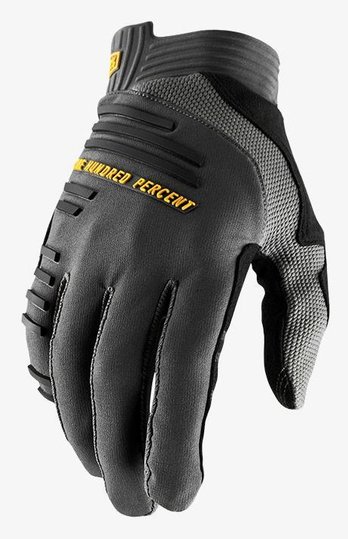 Купити Рукавички Ride 100% R-CORE Glove (Charcoal), M (9) з доставкою по Україні