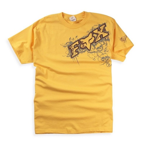 Футболка FOX Graveyard Tee (Yellow), S, S
