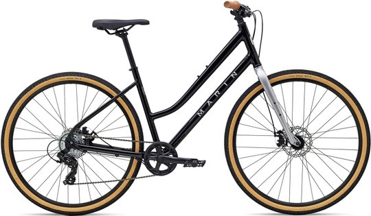 Купити Велосипед 28" Marin KENTFIELD 1 ST, рама L, 2023, Gloss Black/Chrome з доставкою по Україні