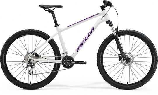 Купити Велосипед Merida BIG.SEVEN 20-2X, S (15), WHITE(PURPLE) з доставкою по Україні