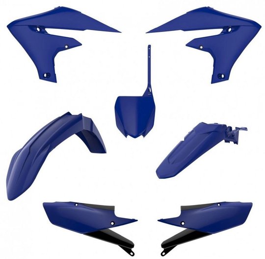 Пластик Polisport MX kit - Yamaha (19-) (Blue/Black), Yamaha
