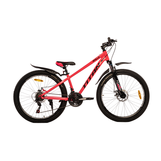 Купить Велосипед Titan APOLLO 26" 13" Рожевий-Чорний с доставкой по Украине