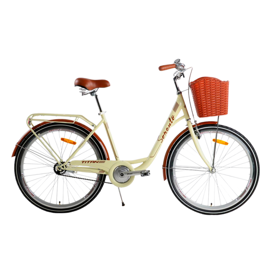 Купить Велосипед Titan Sorento 2021 26" 18" Кремовий с доставкой по Украине