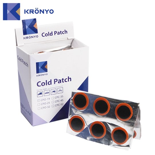 Купить Набор латок Kronyo CPO-19 (19 мм) / В коробке 108 латок с доставкой по Украине