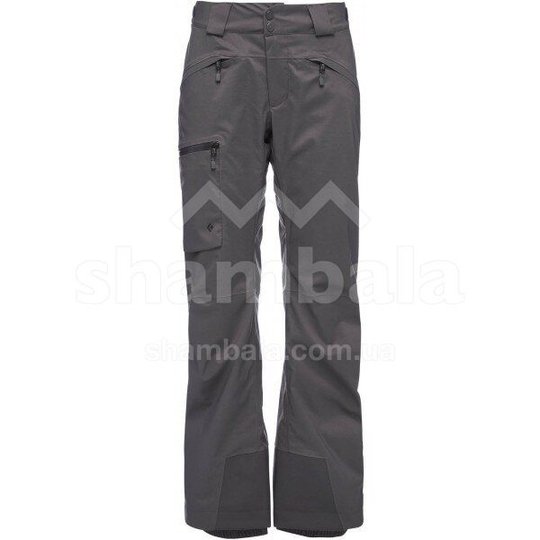 Штани жіночі Black Diamond Boundary Line Insulated Pant, M - Antracite (BD 742003.0001-M), M, BD.dry™, Stretch Twill Woven with GTT Breathable Water Protection Finish (180gsm, 100% Polyester)