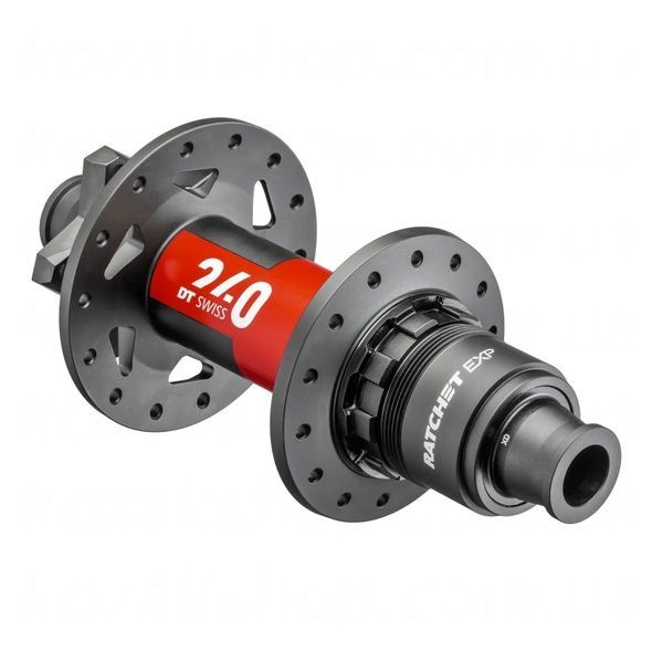 Купити Втулка DT SWISS 240 142/12 IS-6 bolt Sram XD 28 отв. EXP, задня з доставкою по Україні