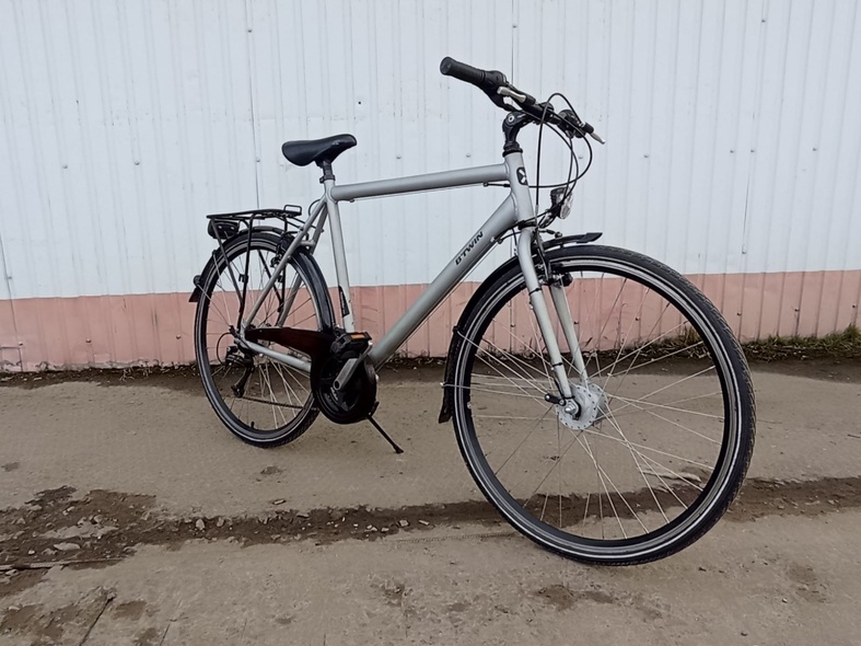 Купить Велосипед б/у 28 Btwin AL vbr, металлик с доставкой по Украине
