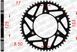 Зірка AFAM 520 K-Steel Chainwheel - Honda (Black), 52z