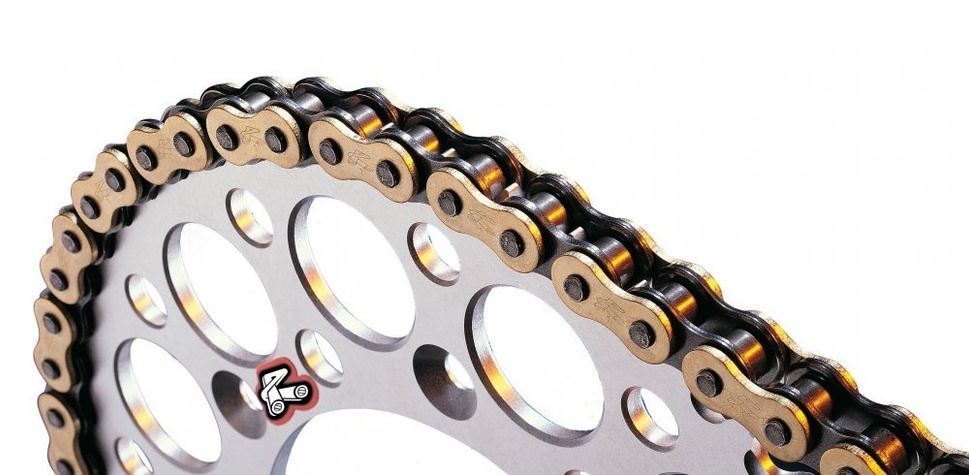 Цегла Renthal R1 Works Chain 428 (Gold), 428-130L / No Seal
