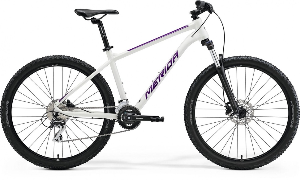 Купити Велосипед Merida BIG.SEVEN 20-2X, S(15), WHITE(PURPLE) з доставкою по Україні