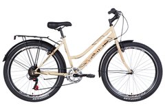 Купити Велосипед 26" Discovery PRESTIGE WOMAN 2021 (бело-фиолетовый с черным) з доставкою по Україні