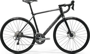 Купити Велосипед шосейний 28" Merida SCULTURA ENDURANCE 300 (2023) silk black/dark silver з доставкою по Україні