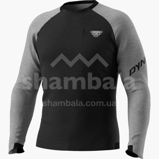 Чоловіча флісовий світшот з рукавом реглан Dynafit 44766 PTC Pullover M, black/grey, M (71508/0541 M)