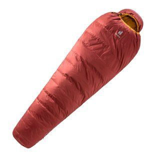Спальник DEUTER Astro 300 L колір 5908 redwood-curry лівий