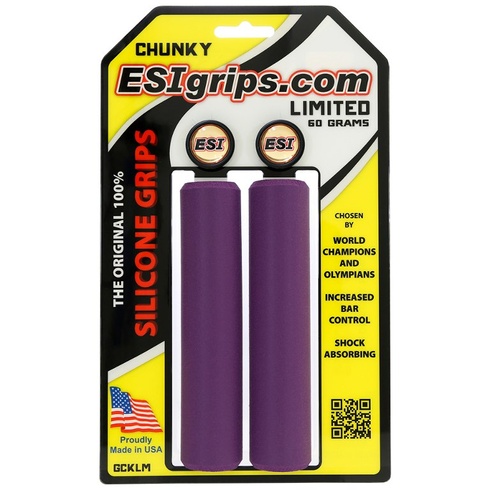 Купить Грипсы ESI Extra Chunky Purple с доставкой по Украине