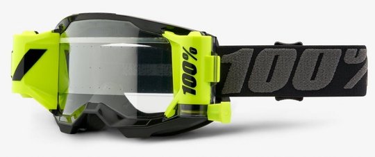 Окуляри 100% STRATA 2 FORECAST Goggle Black - Clear Lens, Roll-Off