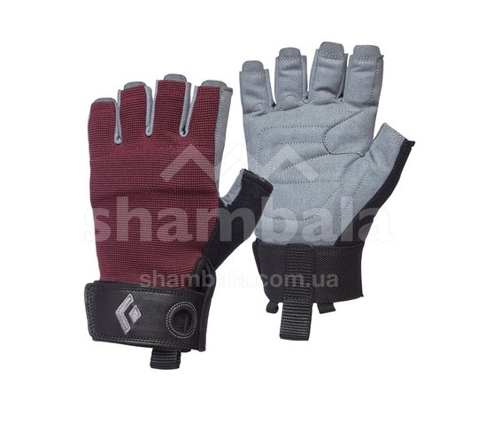 W Crag Half-Finger Gloves рукавички жіночі (Bordeaux, L)