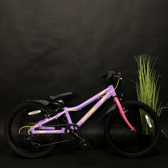 Велосипед дитячий Outleap Cutie 20" AL 2021, фіолетовий, 120-135 см