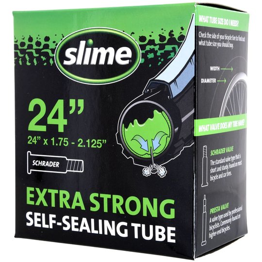Купити Камера Slime Smart Tube 24" x 1.75 - 2.125" AV з герметиком з доставкою по Україні