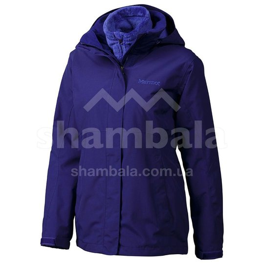 Wm's Cosset Component Jacket куртка жіноча (Midnight Purple, XS), XS, Жінкам, MemBrain®10 2L 100% Nylon 5.0 oz/yd Материал: 100% Polyester Raschel Fleece 9.5 oz/yd