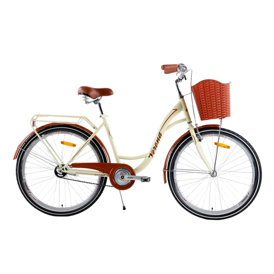 Купить Велосипед Titan Verona 2021 26" 18" Кремовий с доставкой по Украине
