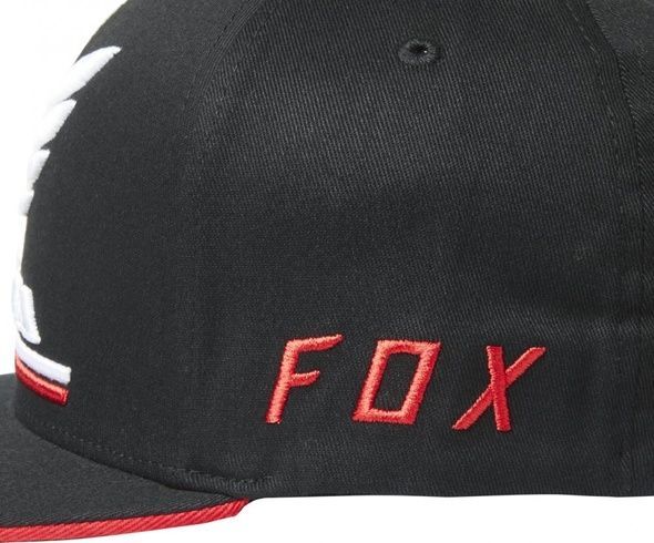 Кепка FOX HONDA FlexFit&reg; Hat (Black), S/M