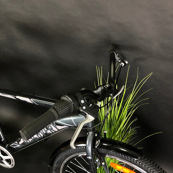 Велосипед Discovery Prestige Man ST vbr 26", рама M, 2020, антрацитовий, M (160-175 см)