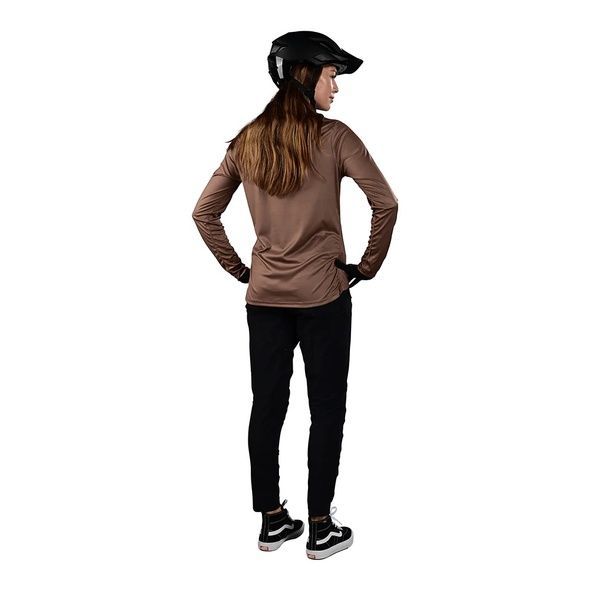 Купити Джерсі TLD WMNS LILIUM LS JERSEY [Coffee] MD з доставкою по Україні