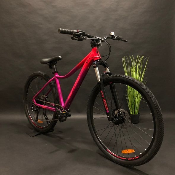 Купить Велосипед женский 27,5" Outleap Grace Expert M 2022, красно-розовый с доставкой по Украине