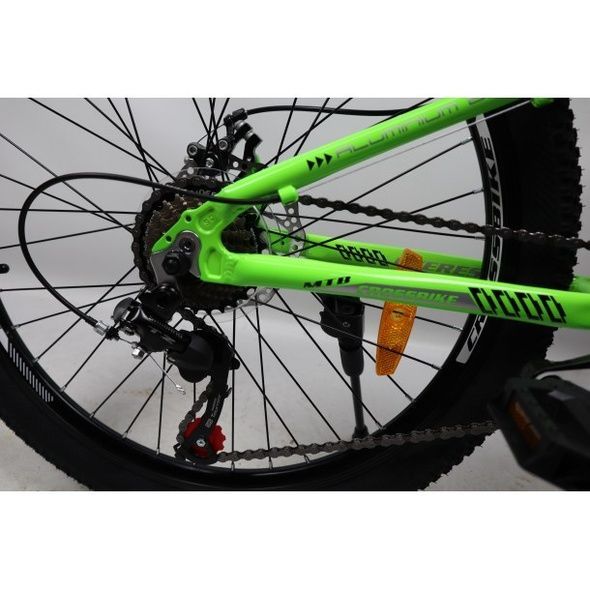 Купить Велосипед CrossBike Everest 24"Салатный 135-150 см с доставкой по Украине