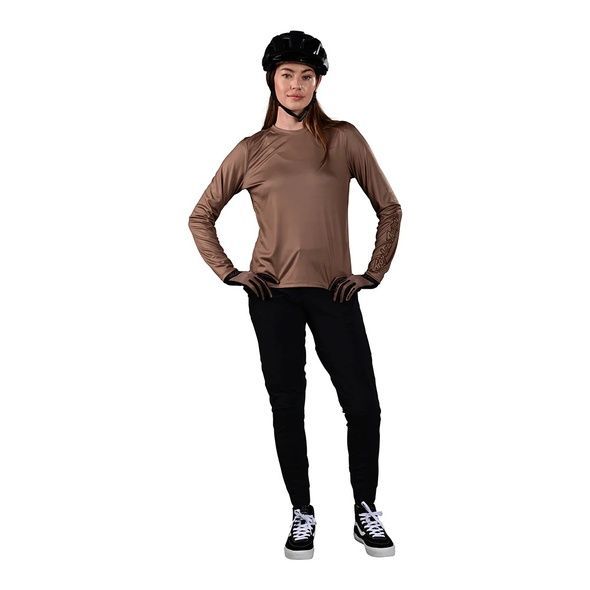 Купити Джерсі TLD WMNS LILIUM LS JERSEY [Coffee] MD з доставкою по Україні