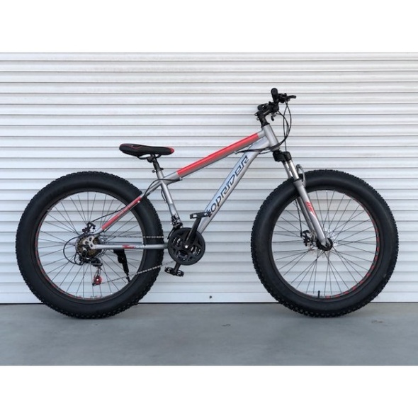 Купить Велосипед Toprider 650 26" серо-красный 2021 с доставкой по Украине