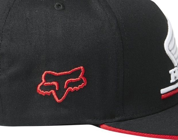 Кепка FOX HONDA FlexFit&reg; Hat (Black), S/M