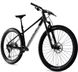 Купити Велосипед гірський FLUID HT 1 рама L black/silver з доставкою по Україні