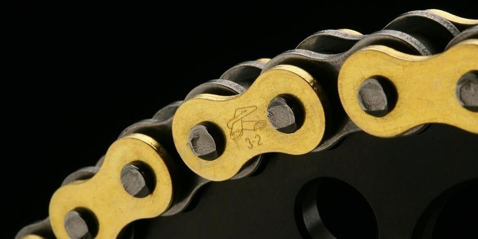 Цепка Renthal R3-3 SRS Chain 520 (Gold), 520-116L/SRS Ring