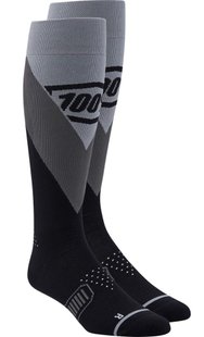 Носки Ride 100% HI-SIDE Thin Moto Socks (Black), S/M