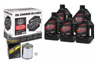 Комплект Maxima V-TWIN MILWAUKEE-EIGHT Quick Change Kit - Syntetic (Chrome), 20w-50