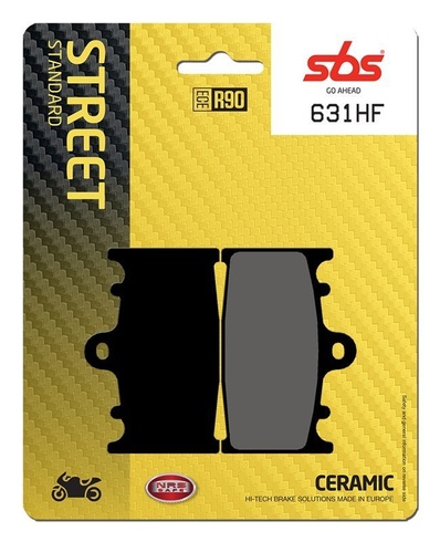 Колодки гальмівні SBS Standard Brake Pads, Ceramic (730HF)