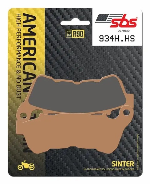 Колодки гальмівні SBS High Performance Brake Pads, Sinter (924H.HS)